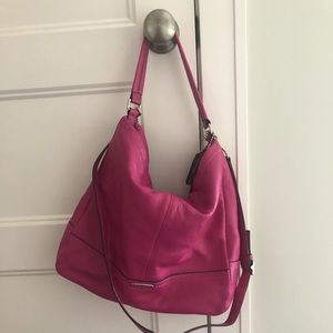 Hot Pink Coach Hobo Purse